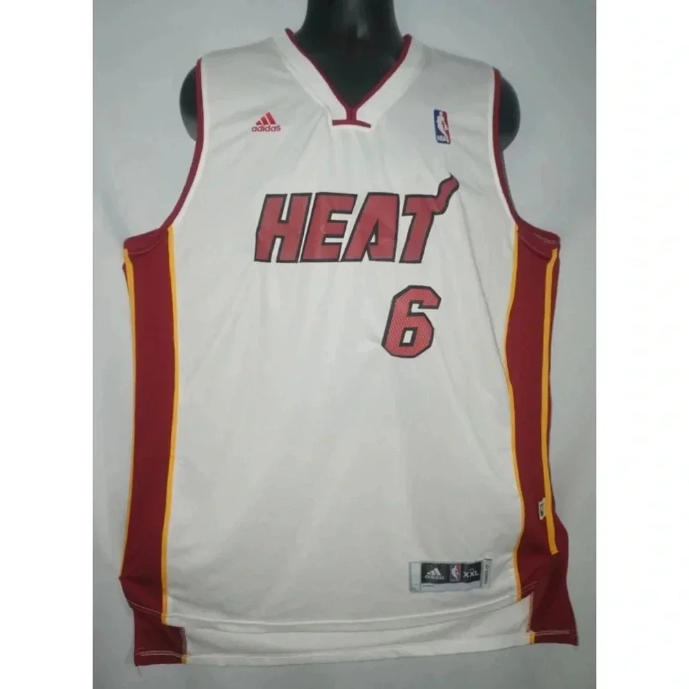 Labron James Miami Heat Adidas Jersey XXL